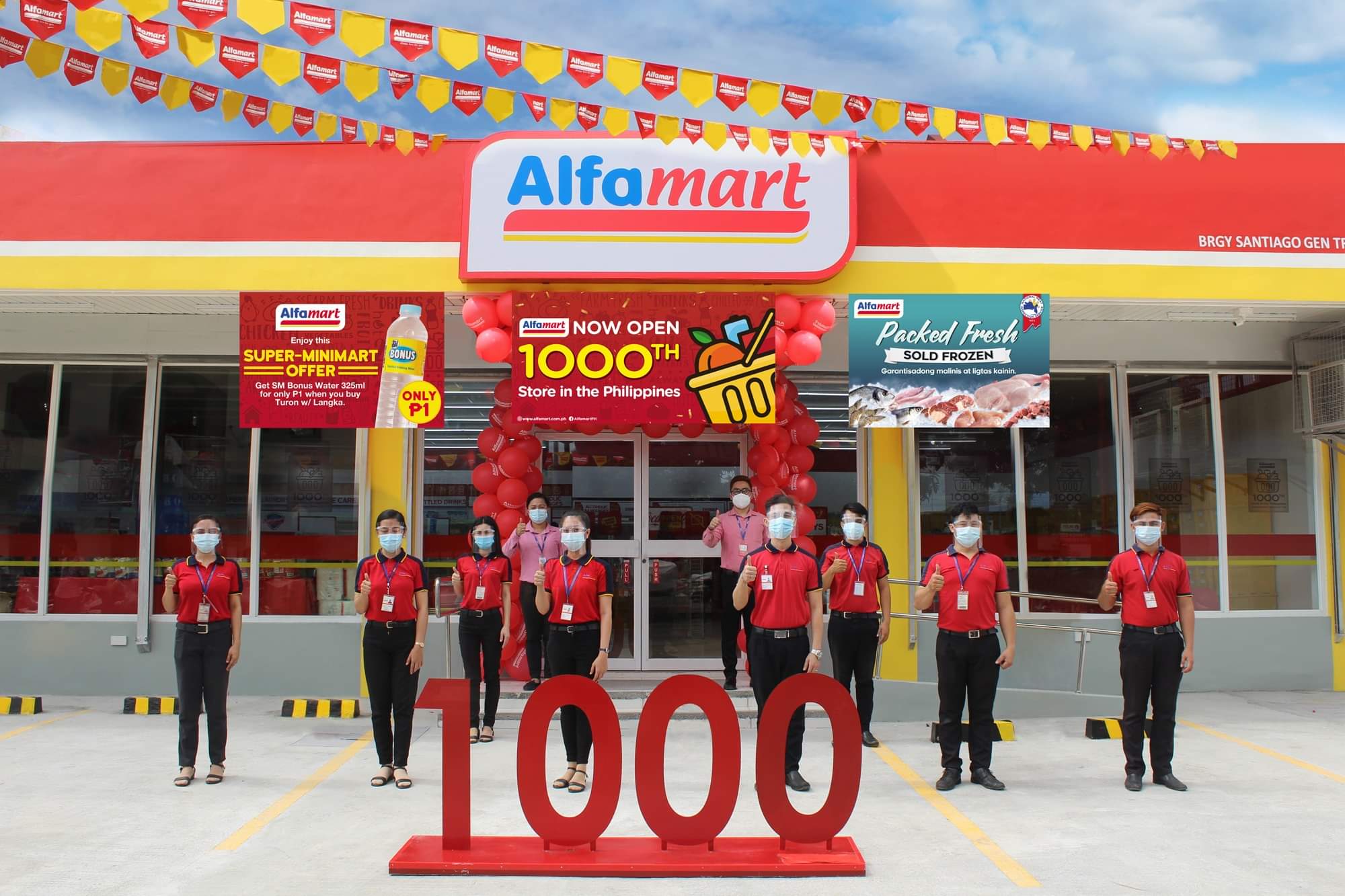 Alfamart's 1000th Store! 