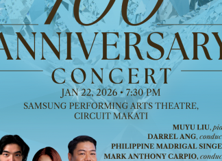 HappeningPH Celebrates! 100 YEARS, ONE STAGE: The MSO’s Centennial Gala Features a Piano Prodigy, A World-Class Maestro, and the Madrigal Singers! Get Tickets NOW!
