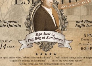 HappeningPH Music! Arthur Espiritu: MGA AWIT NG PAG-IBIG AT KUNDIMAN Fund Raising Concert Set on May 14