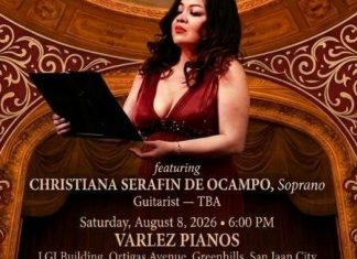 HappeningPH Music! Acclaimed Milan-Based Spinto Soprano Christiana “Tinette” Serafin de Ocampo Set for “Homecoming” Concerts